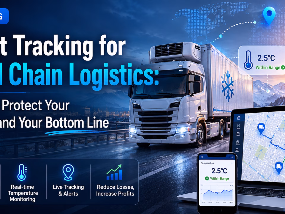 Chain cold logistics fleet management